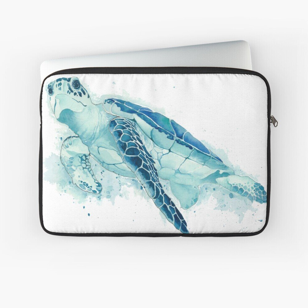 Laptop Sleeve Watercolor Sea Turtle 10 12 13 15 17 Inch Case Notebook Tablet Carrying Bag Cover 7802738466171