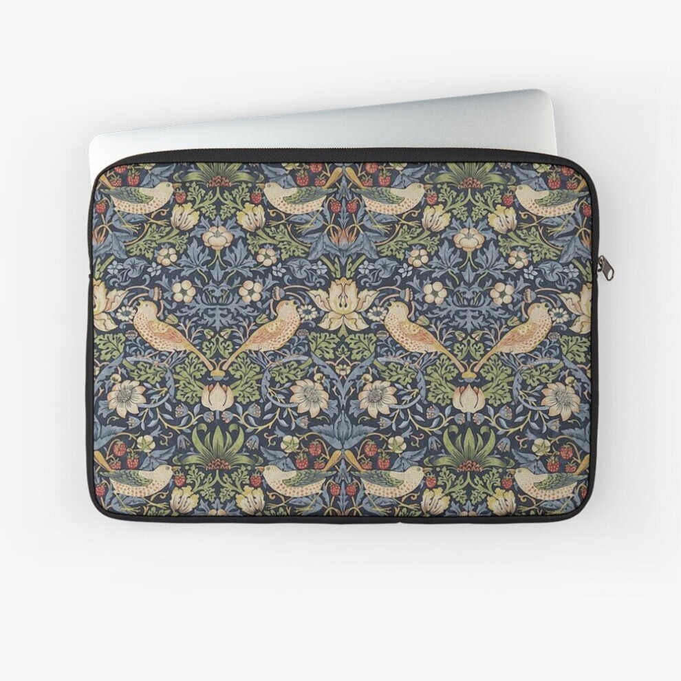 Photos - Travel Bags Laptop Sleeve William Morris Strawberry Thief pattern 10 12 13 15 17 Inch Case Notebook Tablet Carrying Bag Cover