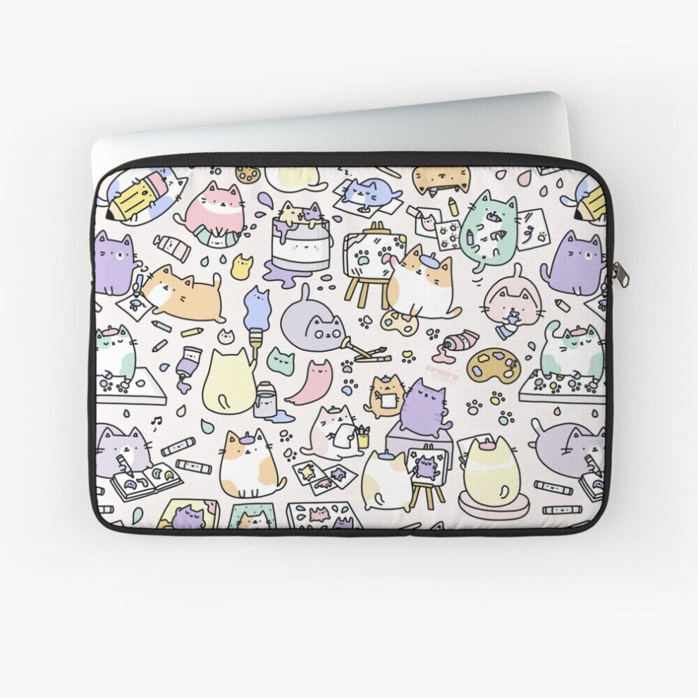 Laptop Sleeve Artsy Cats! 10 12 13 15 17 Inch Case Notebook Tablet Carrying Bag Cover 7802738421675