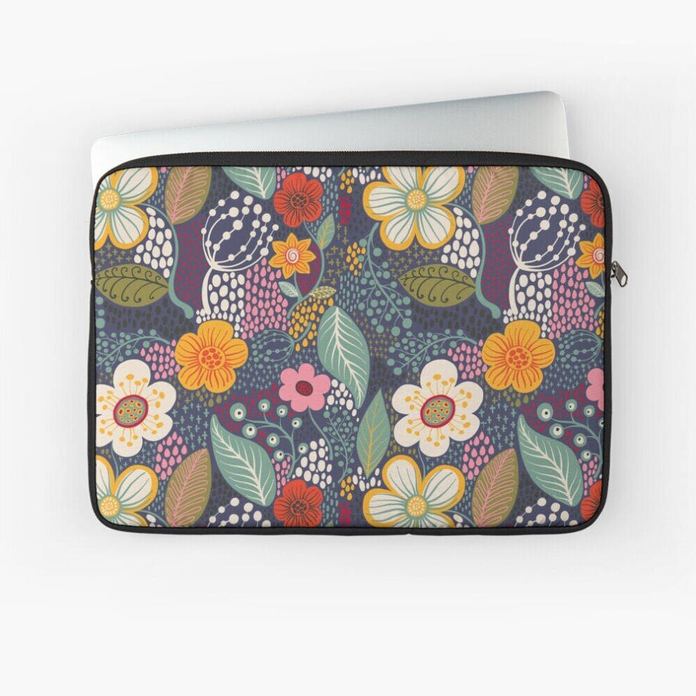 Laptop Sleeve Secret Garden 10 12 13 15 17 Inch Case Notebook Tablet Carrying Bag Cover 7802738438543