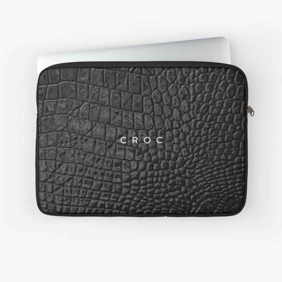 Laptop Sleeve Croc Skin 10 12 13 15 17 Inch Case Notebook Tablet Carrying Bag Cover 7802738474084