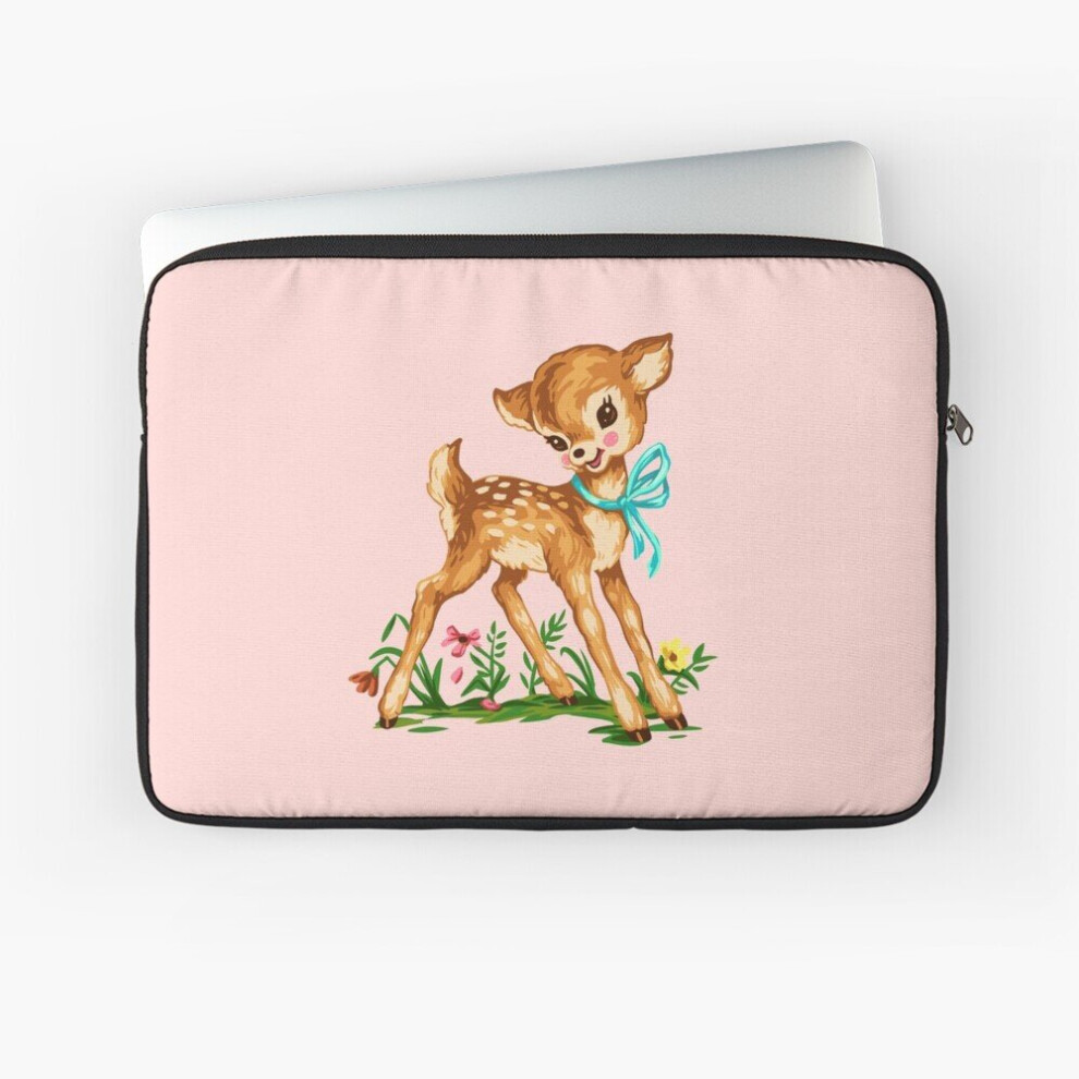Laptop Sleeve Cute Fawn 10 12 13 15 17 Inch Case Notebook Tablet Carrying Bag Cover 7802738436037