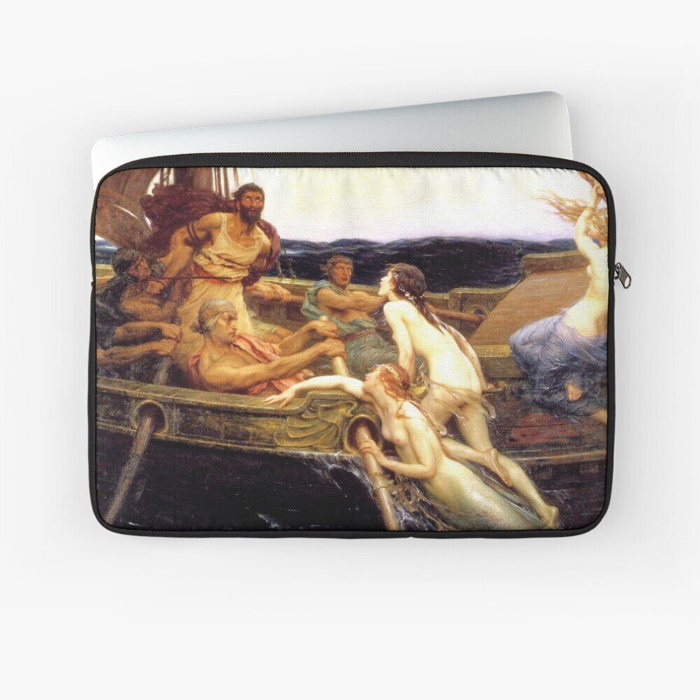 Laptop Sleeve Ulysses And The Sirens - Herbert Draper 10 12 13 15 17 Inch Case Notebook Tablet Carrying Bag Cover 7802738440799