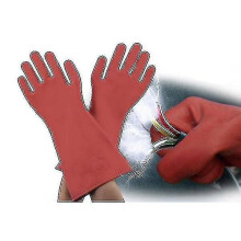 12kv Electrician Special Gloves High Voltage Live Work Insulating Gloves Rubber Antielectric Shock