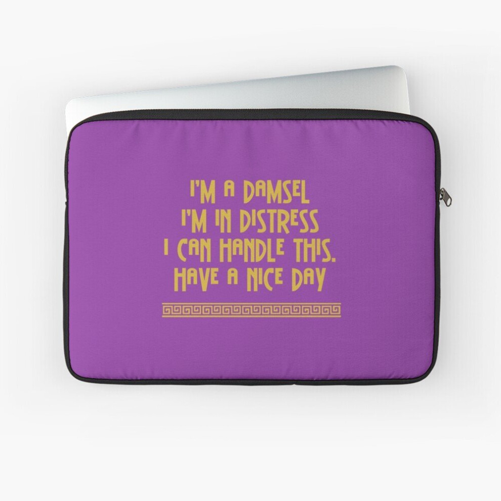 Laptop Sleeve I'm A Damsel 10 12 13 15 17 Inch Case Notebook Tablet Carrying Bag Cover 7802738445961