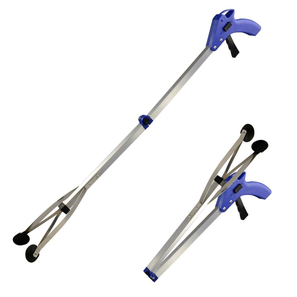 Mantraraj Long Pick Up Tool Reacher Litter Grabber Helping Hand Grabber Picking Stick 80Cm