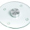 The Magic Toy Shop GEEZY rotating tray Glass Rotating Cake Stand Turntable Plate Display Serving Dish 6