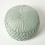 Homescapes (Green) Grace Pleated Velvet Pouffe 5