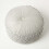Homescapes (Grey) Grace Pleated Velvet Pouffe 5