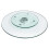 The Magic Toy Shop GEEZY rotating tray Glass Rotating Cake Stand Turntable Plate Display Serving Dish 4