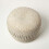 Homescapes (Cream) Sofia Pleated Velvet Pouffe 5