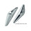 High-performance Front Fender Right/left Side Chrome- Trim Finisher For X3 X4 4