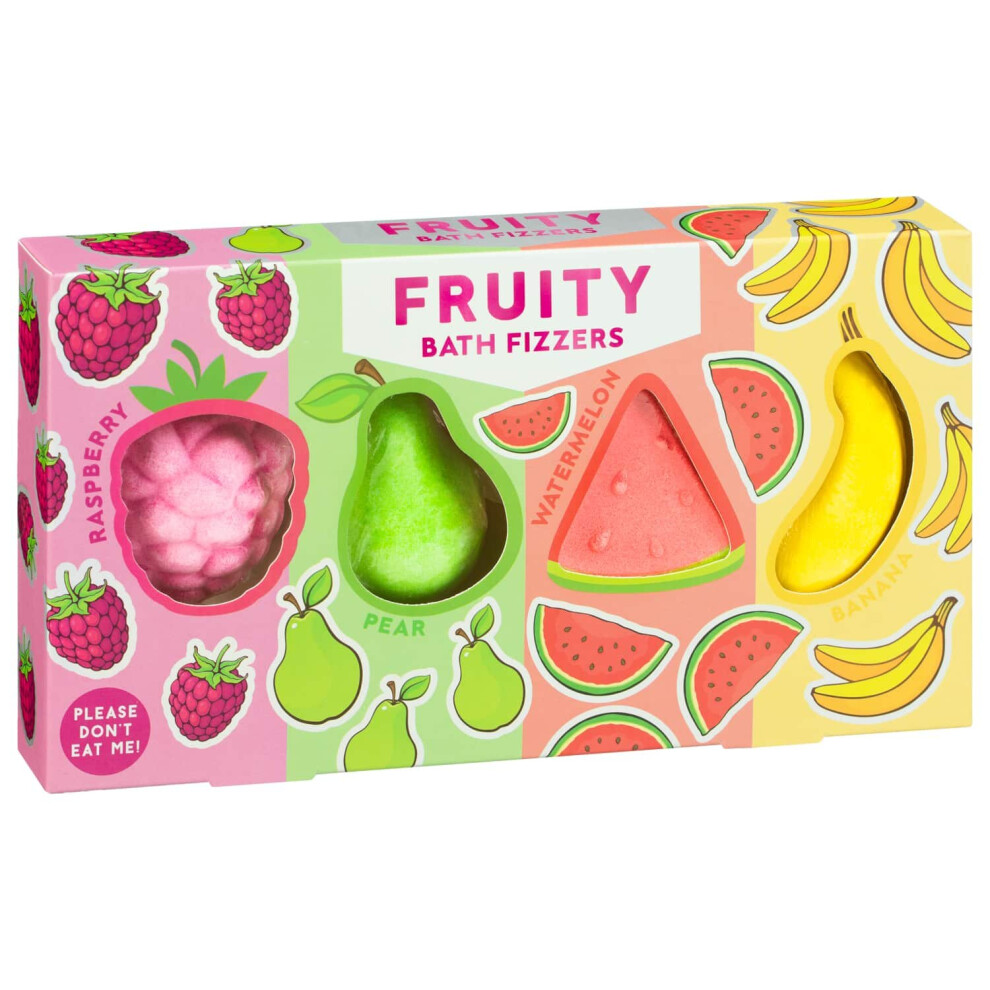 (Fruity Bath Fizzer) Fruity Bath Bomb Collection Scented Bath Fizzers