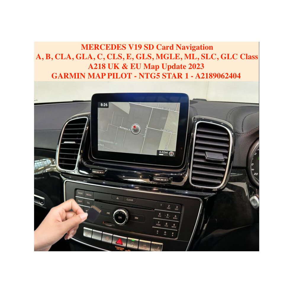 MERCEDES V19 SD Card Navigation STAR 1 Map Update 2023 - A2189062404