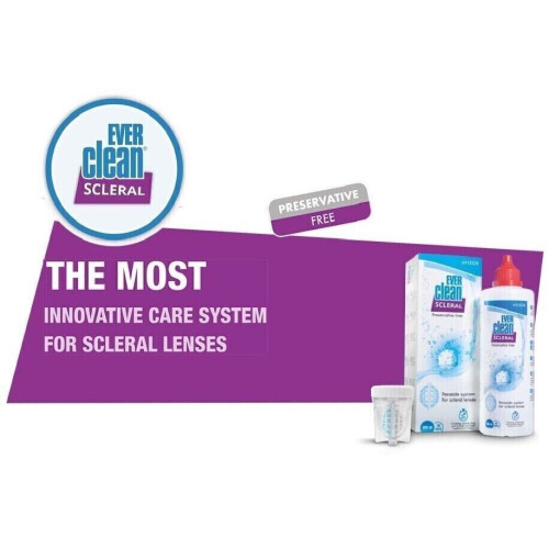 Avizor Avizor Ever Clean Scleral 300ml Contact lens Solution Plus Tablets 2