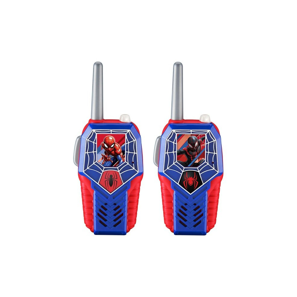 Marvel Spiderman Web Slinger -Up Walkie Talkies Light 092298938332