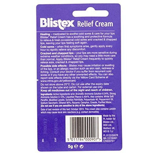 Blistex Blistex Relief Cream, 5g 1