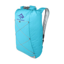 Sea to Summit Mochila de ocio turquesa gris para mujer y hombre - Ultra-Sil Dry Day Pack 22L Blue Atoll 223384