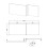1500mm L Shaped RH Shower Bath Bathtub Glass Screen Front Panel Acrylic Bathroom 12