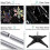 Tinsel Christmas Tree 5ft Collapsible Black Tinsel Tree Snowflake 6