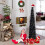 Tinsel Christmas Tree 5ft Collapsible Black Tinsel Tree Snowflake 7