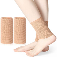 Cross Ankle Gel Sleeves Padded Skate Socks Skateboard Accessories Ankle Pads Ankle Compression Sleeve Ankle Protector Brace For Skating Riding Ski Ank