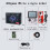 (  White) 400 In 1 Classic Retro Game Player Console 2.4" Screen Handheld Video Gameboy 1