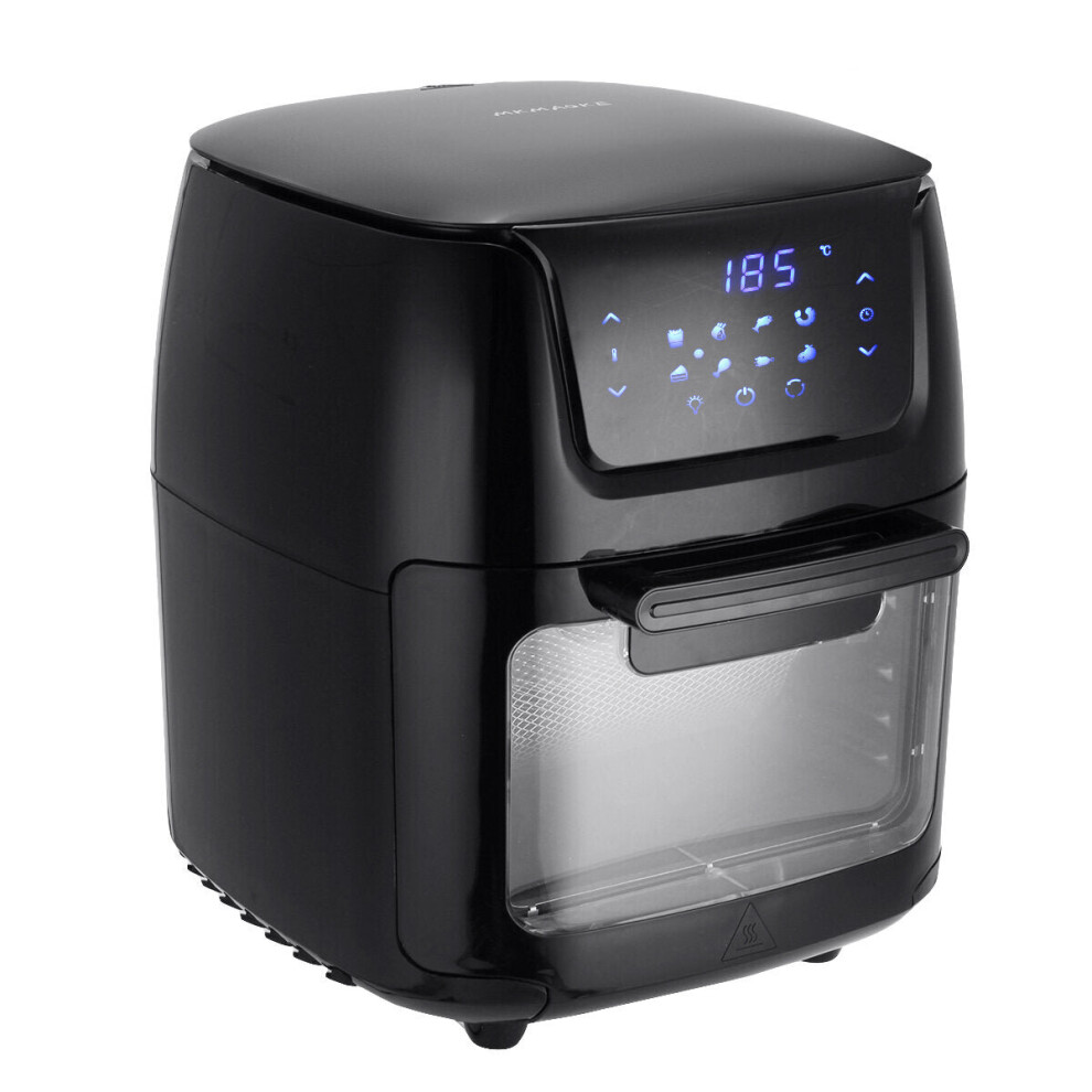 (Type B) Air Fryer Oven Electric Touch Digital Airfryer Rotisserie Dry Large Cooker 12L