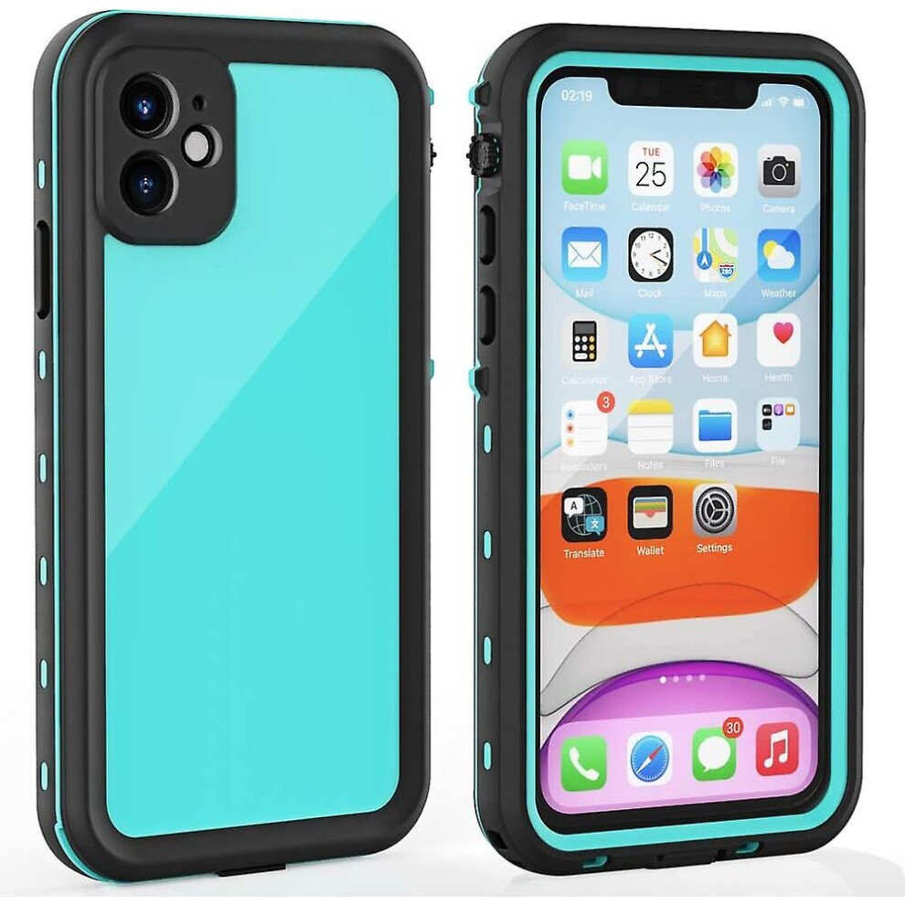 Iphone 11 Waterproof Case With Screen Protector Full Body Protector Shockproof Dustproof Dirtproof Heavy Duty Ip68 Waterproof Case For Iphone 11(6.1in