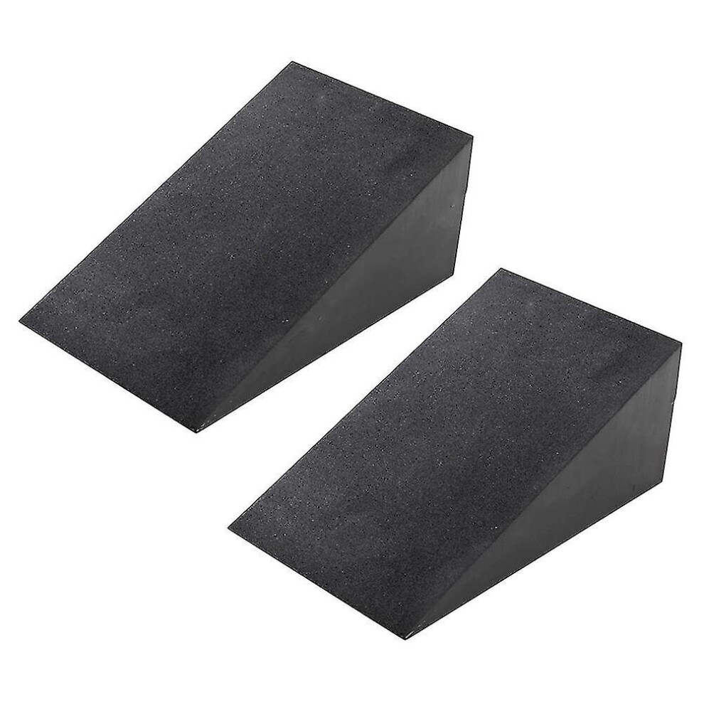 2 Pcs Yoga Mats, Adjustable Squat Ramp, Incline Board Strength For Squat And Deadlift