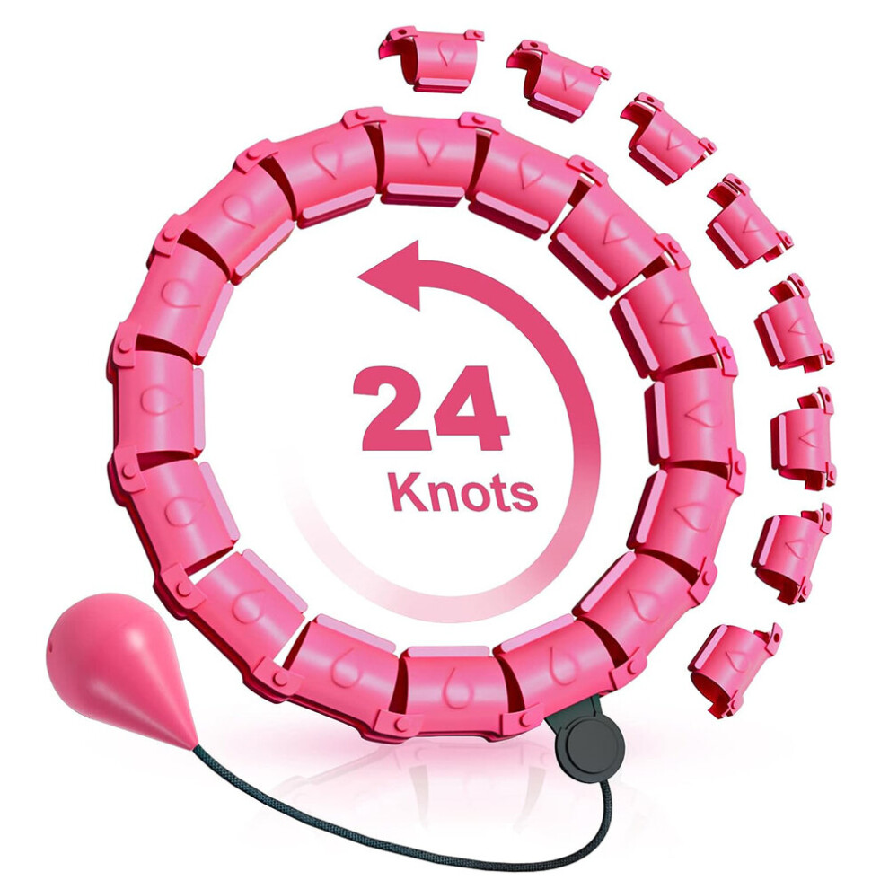 24 Knots Smart Detachable Fitness Hula Hoops Weight Loss Equipment 