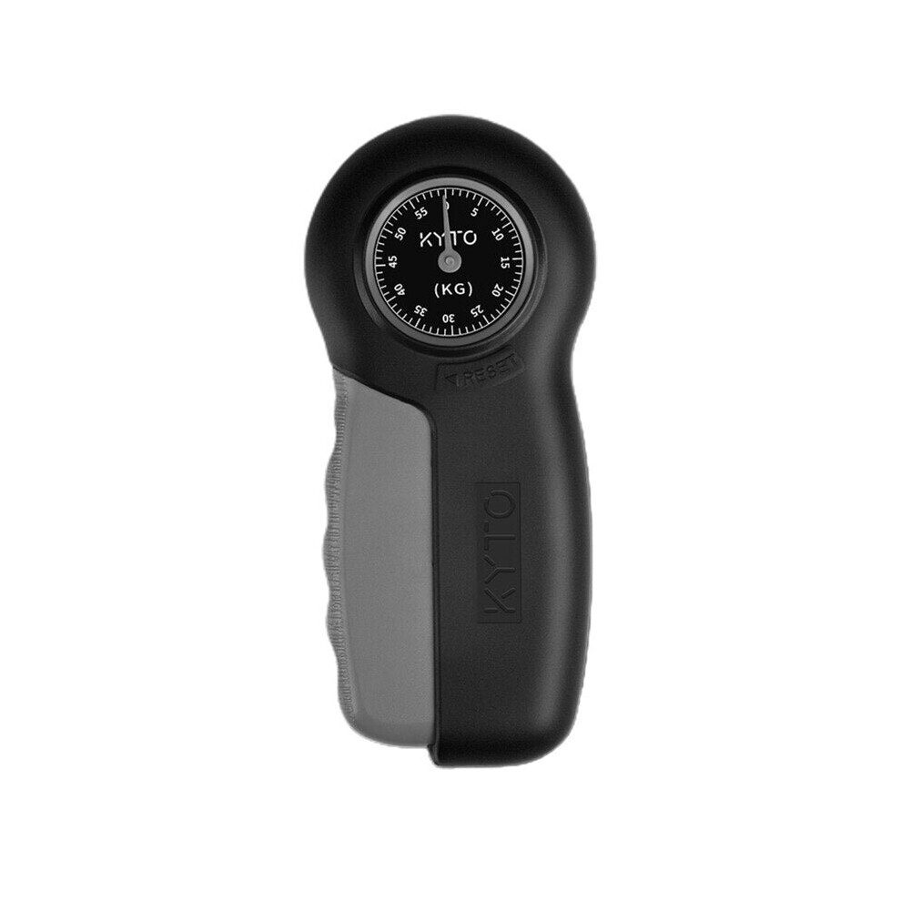 (gray) Hand Dynamometer Grip Power Strength Measurement Meter Fitness Training Gripper