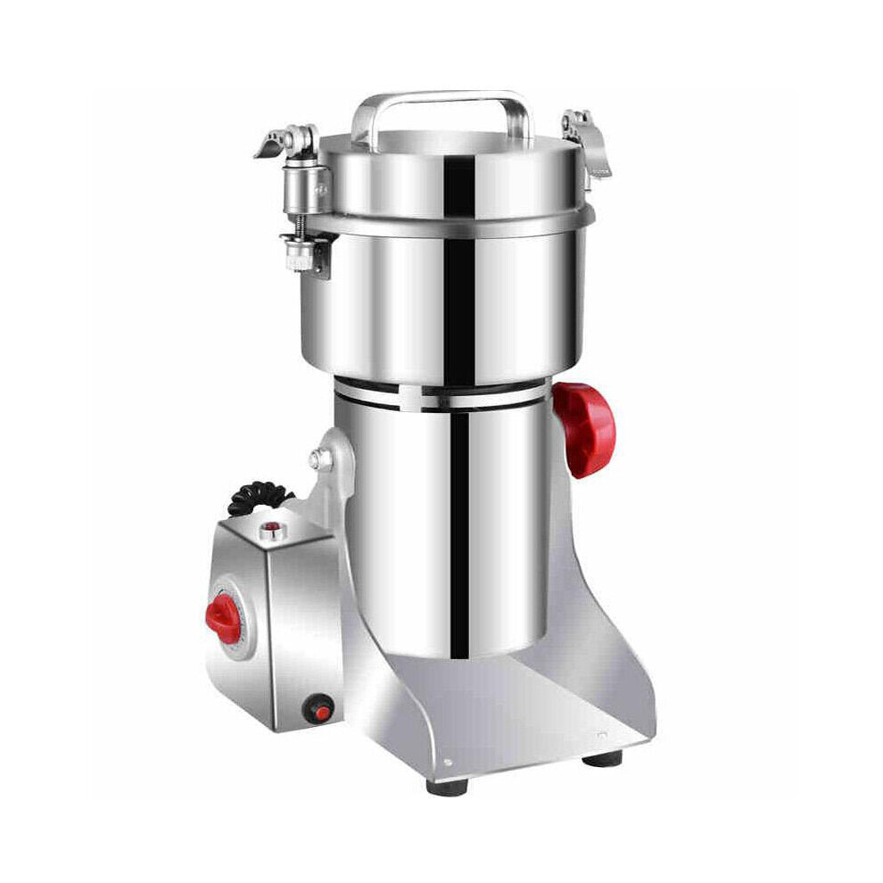 (EU Plug) 800A 2500W 800g Electric Grains Spices Cereal Dry Food Grinder Mill Grinding Machine Stainless Steel Blender