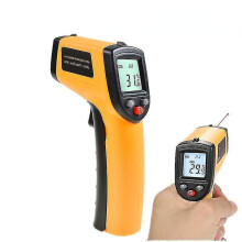 Infrared Thermometer Non-contact Laser -50~400 Infrared Pyrometer Ir Laser Temp Meter Industrial Pyrometer Point Gun
