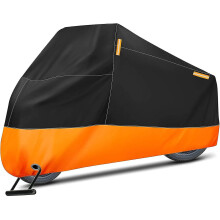 Motorcycle Cover, Waterproofbike Motorbike Cover Outdoor Indoor Scooter Shelter Protection With 4 Reflective Strips