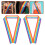 2pcs Rainbow Sash Lgbt Sash Rainbow Shoulder Strap Party Sash Clothing Accessory 4