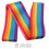 2pcs Rainbow Sash Lgbt Sash Rainbow Shoulder Strap Party Sash Clothing Accessory 5