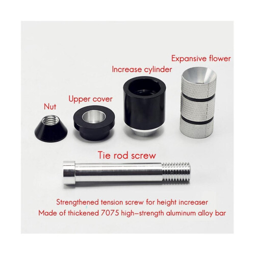 Bicycle Handlebar Stem Extender For Aluminium Alloy Fork Mountain Road Bicycle Fork Hide Riser Adap 2