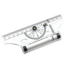Multifunctional Drawing Ruler Portable Universal Parallel Ruler Practical Measuring Tool For School