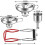 Kitchen Funnel Set, 4 Pcs Kitchen Strainer Funnel, Stainless Steel Funnel, Stainless Steel Small Funnel Jam Tongs Jars Jam Funnel 3