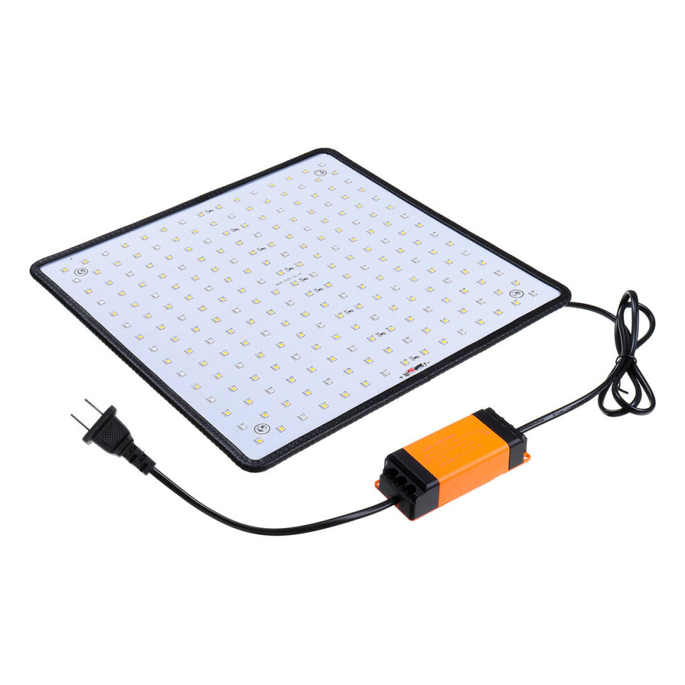 (EU Plug) 225LED Grow Light Warm White & Red Lamp Ultrathin Panel Hydroponics Indoor Plant Veg Flower AC85-265V