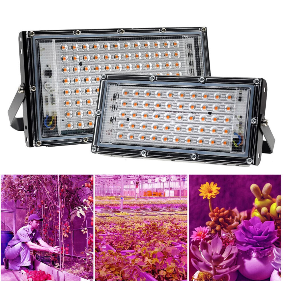 (50w) 220V LED Grow Light Phytolamp Plants Full Spectrum LED Floodlight Flowers Seedlings Plant Growing Phyto Lamp