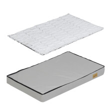 (M(80cm x 50cmx8CM)) Winter and Summer Combination Orthopedic Dog Bed