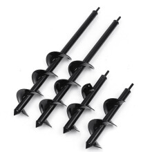 (25cm) 9x25/30/45/60cm Garden Auger Small Earth Planter Drill Bit Post Hole Digger Electric Drill