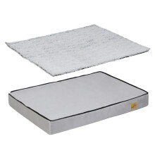 (L(95cm x70cmx8CM)) Winter and Summer Combination Orthopedic Dog Bed
