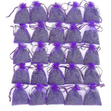 Bag Of 25 Sachets Dried Lavender Flower Lavender Sachets For Drawers