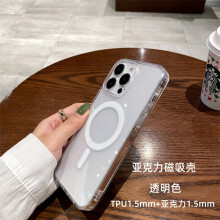 Case for iPhone 11Pro Max Transparent Magnetic Acrylic 1.5mm Acrylic magnetic transparent anti fall magsafe No258727
