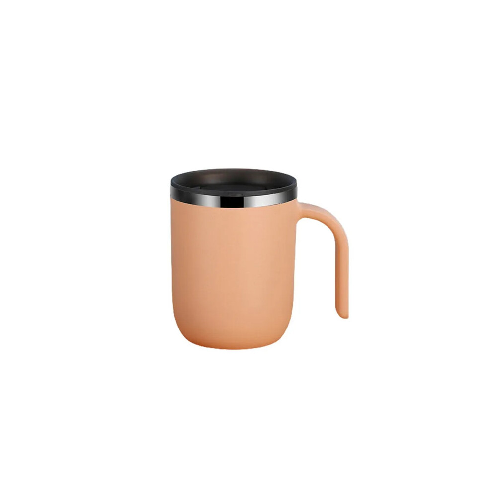 (Pink) Stainless Steel Mug Coffee Cup