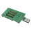 5pcs JUWEI 10W 4 Switch USB Aging Discharge Loader 15 Kinds Current Test Load Support QC2.0 QC3.0 6