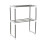 True Face 2Tier Microwave Oven Storage Rack UtensilRack Shelves KitchenOrganiser 2